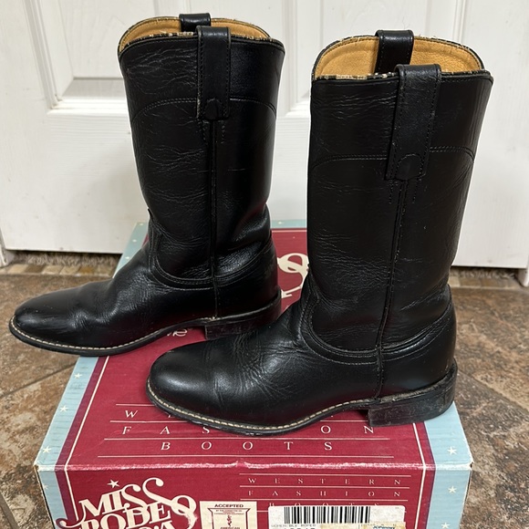 Acme Women’s Black Roper Boots - Picture 9 of 9